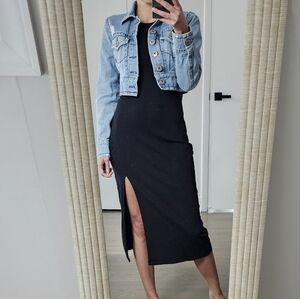 Vintage Z. Cavaricci Cropped Denim Jacket Size XS